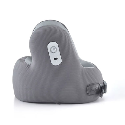 Memory Foam Travel Neck Pillow with Noise Reduction - U-Shaped Bluetooth Music Pillow for Ultimate Comfort on the Go Travel