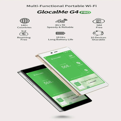 GlocalMe G4 Pro Mobile Wi-Fi Hotspot