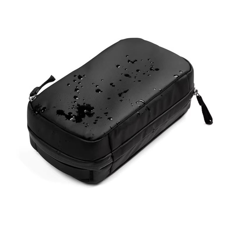 Digital Tech Organizer Pouch with Detachable Inner Double Layer Cable Storage Bag Electronics Organizer for Charger Earphone Pen